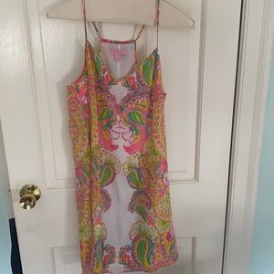 Vintage Lilly Pulitzer patterned cocktail dress